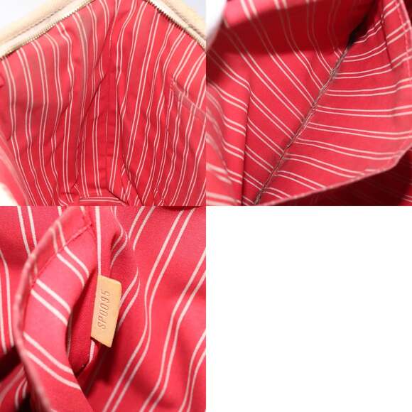 LOUIS VUITTON Antigua Cabas MM Tote Bag Beige Red M40035 - Picture 12 of 12